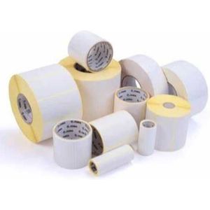 Zebra 3006777-T - (100 mm x 50 mm) 4 Rollen - Schwarz auf weiß - Etikett