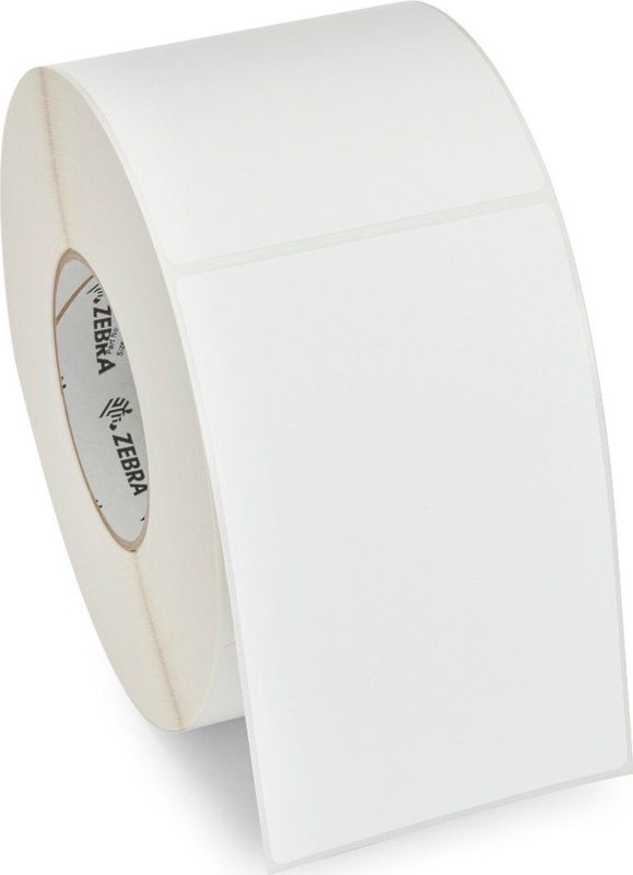 Zebra - Z-Perform 1000D Labels - Wit - Papier - 100 x 50 mm - 4 Rollen