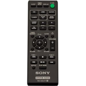 Sony Afstandsbediening (RM-AMU171) (Apparaat-specifieke afstandsbediening), Afstandsbediening, Zwart