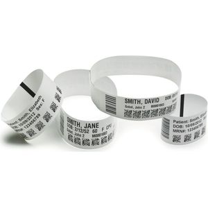 Zebra - Z-Band UltraSoft - Polsbandjes - 25 x 178 mm - 1500 Stuks