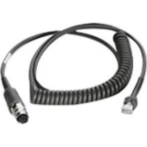 Zebra USB-kabels LS3408 scanner USB cable, black