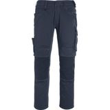 Mascot Unique Werkbroek - Donkerantraciet/Zwart - Slijtvaste Stof - Kniezakken met CORDURA®