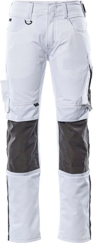 Mascot Unique Werkbroek - Donkerantraciet/Zwart - Slijtvaste Stof - Kniezakken met CORDURA®