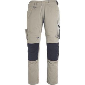 Mascot Unique Broek met kniezakken 12679-442 - lichtkhaki/zwart