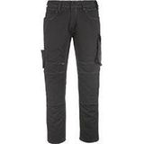 Mascot Unique Broek met kniezakken 12679-442 - Groen/Zwart