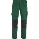 Mascot Unique Broek met kniezakken 12679-442 - Rood/Zwart