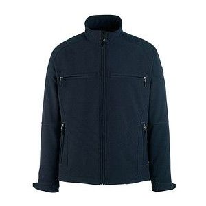 MASCOT® Herren Softshelljacke DRESDEN schwarzblau Größe M