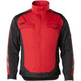 MASCOT - Fulda - Werkjas - Tweekleurig - 65% Polyester/35% Katoen, Reflectieaccenten, Hoge Kraag