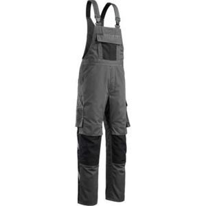 Mascot 12169-442 Amerikaanse overall met kniezakken Donkerantraciet/Zwart maat 76C46