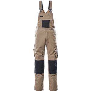 Mascot 12169-442 - Amerikaanse Overall - Lichtkhaki/Zwart - Met Kniezakken