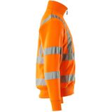 Mascot Safe Classic Sweatshirt met rits 50115-950 - Hi-Vis oranje - 2XL