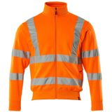 Mascot Safe Classic Sweatshirt met rits 50115-950 - Hi-Vis oranje - 2XL