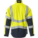 Werkjas - Tweekleurig - Fluorescerend - 55% Modacryl/39% Katoen/5% Polyamide/1% Koolstofvezels