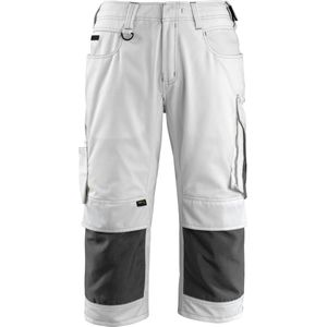 Mascot - 14149-442 - Driekwart Broek - Wit/Donkerantraciet - CORDURA® Kniezakken