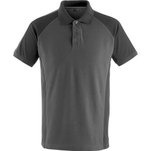Unique Poloshirt Bottrop Gr. 2XL dunkelanthrazit/schwarz - Mascot
