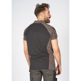 Poloshirt - Tweekleurig - 60% Katoen/40% Polyester - Knoopsluiting