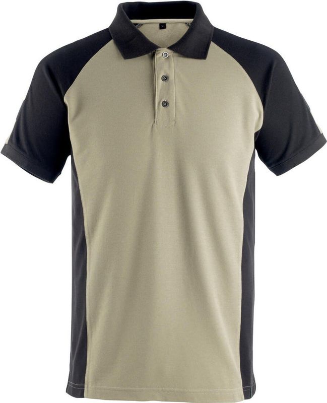 Poloshirt - Tweekleurig - 60% Katoen/40% Polyester - Knoopsluiting