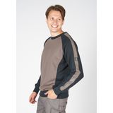 Mascot - 50570-962 Sweatshirt - Donkerantraciet/Zwart - Gekamd Katoen - Moderne Pasvorm