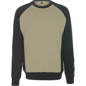 Mascot - Unique Sweatshirt - Lichtkhaki/Zwart - 60% Katoen/40% Polyester