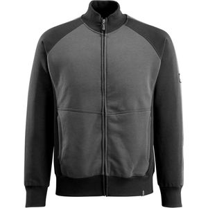 Mascot - 50565-963 - Sweatshirt - Donkerantraciet/Zwart - Gekamd Katoen, OEKO-TEXÂ® STANDARD 100