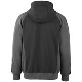 Mascot - Unique Capuchontrui - Zwart/Donkerantraciet - Katoen/Polyester - Moderne Pasvorm