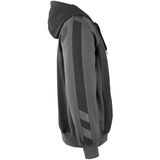 Mascot - Unique Capuchontrui - Zwart/Donkerantraciet - Katoen/Polyester - Moderne Pasvorm