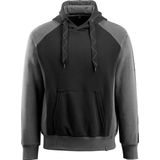 Mascot 50572-963 Capuchontrui Zwart/Donkerantraciet maat 4XL