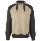 Hoodie - Tweekleurig - Katoen/Polyester - Capuchon met Voering