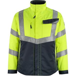 Mascot - Safe Supreme - Werkjas - Hi-Vis Geel/Donkermarine - 2XL