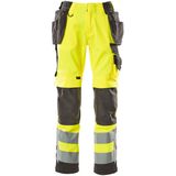 Mascot - Safe Supreme Werkbroek - Hi-Vis Geel/Donkeraantraciet - Slijtvaste Stiksels