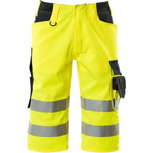 Mascot - Safe Supreme Shorts - Hi-Vis Geel/Donkermarine - 65% Polyester/35% Katoen