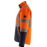 Mascot - Safe Light Softshell Jas - Hi-Vis Oranje/Donkermarine - 100% Polyester