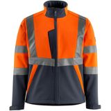 Mascot Kiama Softshell Jas - Fluorescerend Tweekleurig met Reflecties