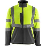 Mascot Safe Light Softshell jas 15902-253 - hi-vis rood/donkerantraciet