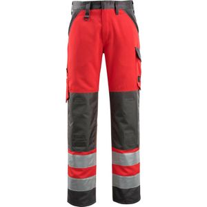 Mascot Safe Light Broek met kniezakken 15979-948 - hi-vis rood/donkerantraciet