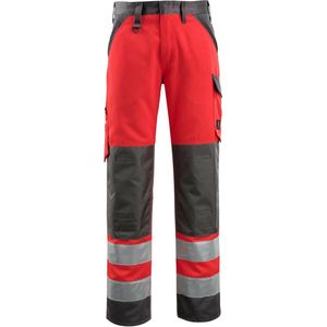 Mascot Safe Light Broek met kniezakken 15979-948 - hi-vis rood/donkerantraciet