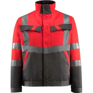 Mascot - 15909-948 - Jas Hi-Vis - Rood/Donkerantraciet - Maat 3XL