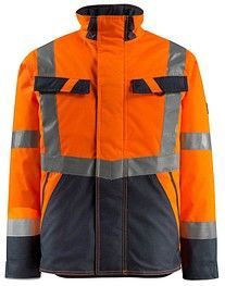 Mascot 15935-126 Winterjas Hi-Vis Oranje/Donkermarine maat 2XL