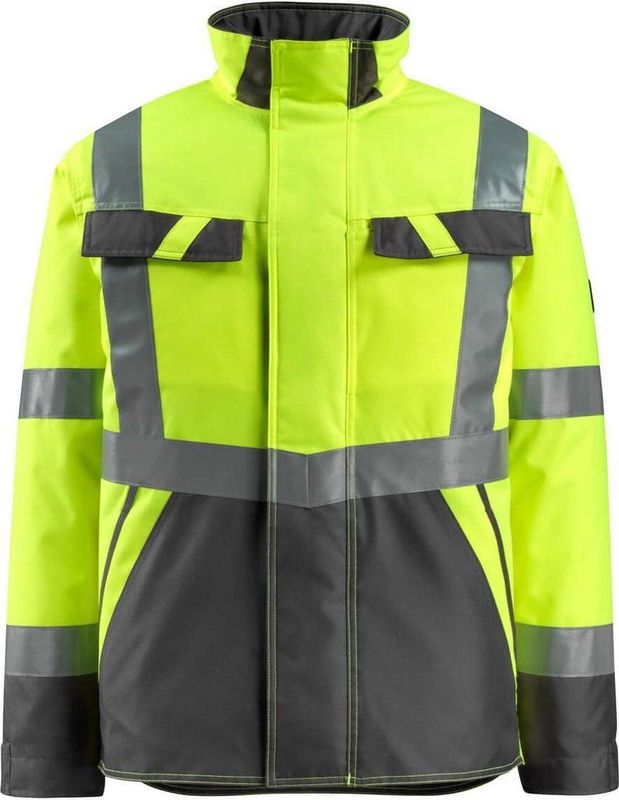 Mascot 15935-126 - Winterjas - Hi-Vis Geel/Donkerantraciet - Maat 4XL