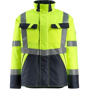 Mascot 15935-126 - Winterjas - Hi-Vis Geel/Donkermarine - Winddicht en Waterafstotend