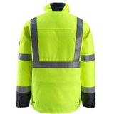 MASCOT® unisex Warnjacke Penrith  gelb, schwarzblau Größe XL