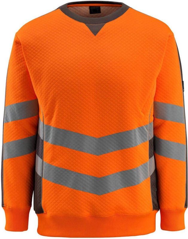 Mascot - Safe Supreme Sweatshirt - Hi-Vis Oranje/Donkeraantraciet - Polyester/Katoen