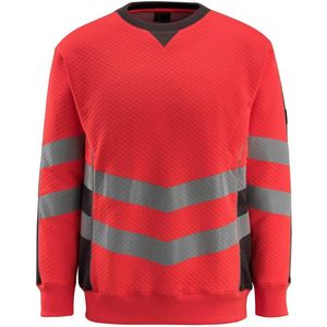 Mascot Safe Supreme Sweatshirt 50126-932 - hi-vis rood/donkerantraciet