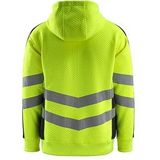 Mascot - 50138-932 Hoodie - Hi-Vis Geel/Donkermarine - Polyester/Katoen - Reflectie
