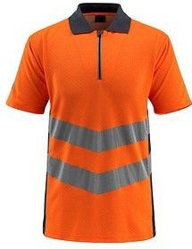 MASCOT® unisex Warnschutz Shirt Murton orange, schwarzblau Größe 2XL