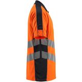 Mascot - Safe Supreme Poloshirt - Hi-Vis Oranje/Donkermarine - Katoen/Polyester