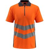 Mascot - Safe Supreme Poloshirt - Hi-Vis Oranje/Donkermarine - Katoen/Polyester