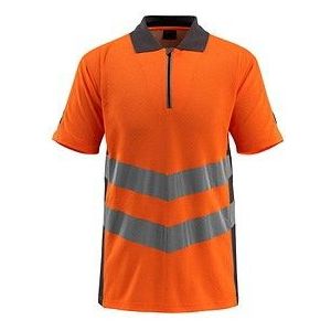 Warnschutz Polo-Shirt murton safe supreme 50130 Gr. 3XL hi-vis orange/dunkelanthrazit - Mascot