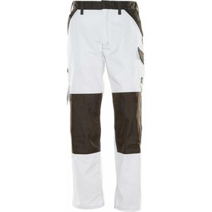 Mascot Light Broek met kniezakken 15779-330 - wit/donkerantraciet