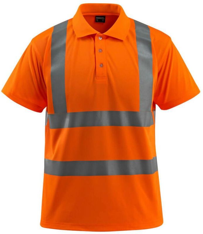 Mascot - Safe Light Poloshirt - Hi-Vis Oranje - 100% Polyester - Gecertificeerd